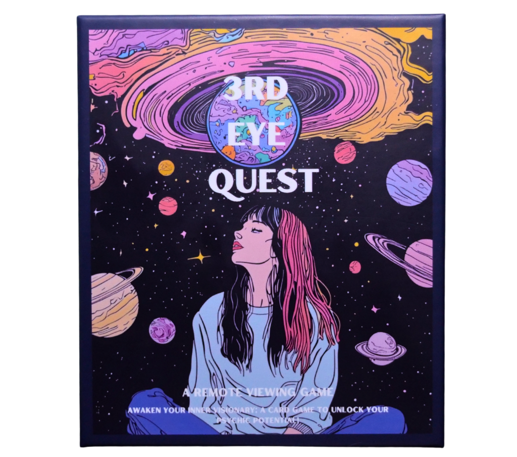 3rd Eye Quest remote viewing card game box